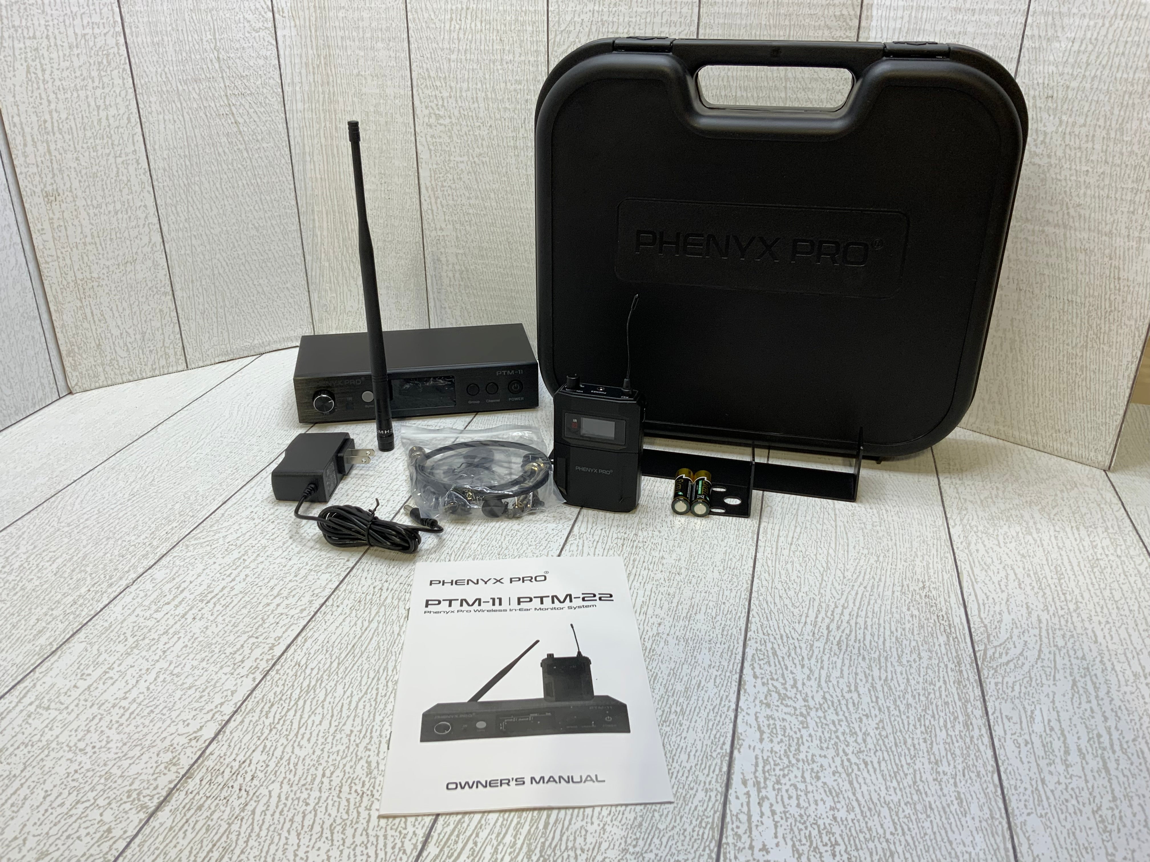 Phenyx Pro UHF Mono Wireless in-Ear Monitor System (PTM-11) (7924896071918)